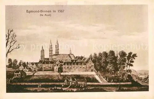 AK / Ansichtskarte Egmond Binnen Abtei Kat. Niederlande