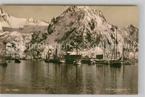 AK / Ansichtskarte Fra Lofoten Hafen Kat. Norwegen