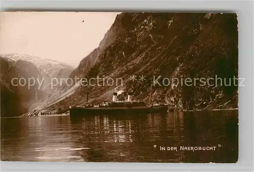 AK / Ansichtskarte Norwegen Norge Naerobucht Kat. Norwegen