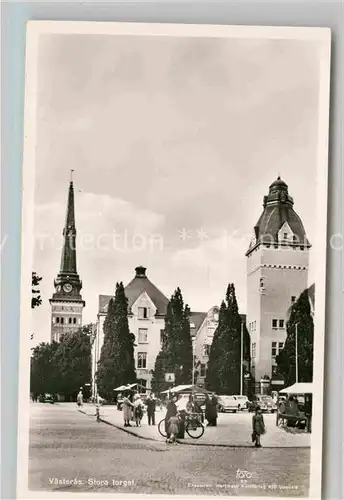 AK / Ansichtskarte Vaesteras Stora torget Kat. 