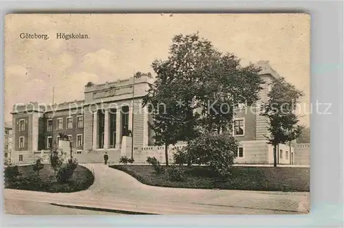 AK / Ansichtskarte Goeteborg Hoegskolan Kat. 