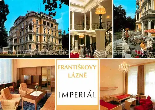 AK / Ansichtskarte Frantiskovy Lazne Hotel Imperial Kat. Franzensbad
