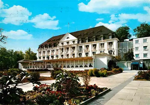 AK / Ansichtskarte Travemuende Ostseebad Kurhaus Hotel Kat. Luebeck