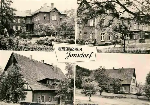 AK / Ansichtskarte Jonsdorf Genesungsheim Kurort Kat. Kurort Jonsdorf