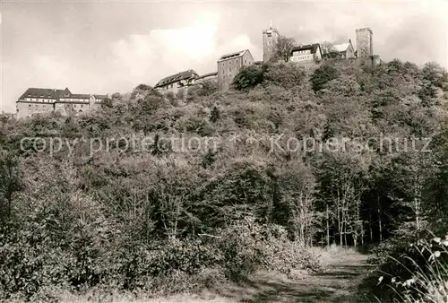 AK / Ansichtskarte Eisenach Thueringen Blick zur Wartburg Kat. Eisenach