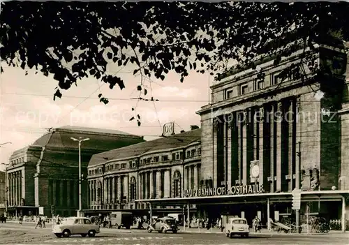 AK / Ansichtskarte Leipzig Hauptbahnhof Messestadt Kat. Leipzig