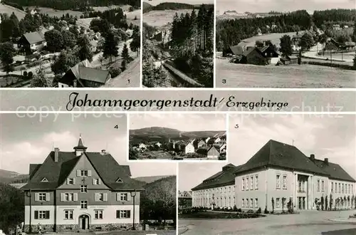 AK / Ansichtskarte Johanngeorgenstadt Unterjugel Steinbach Jugendherberge Ernst Schneller Kulturhaus Karl Marx Kat. Johanngeorgenstadt