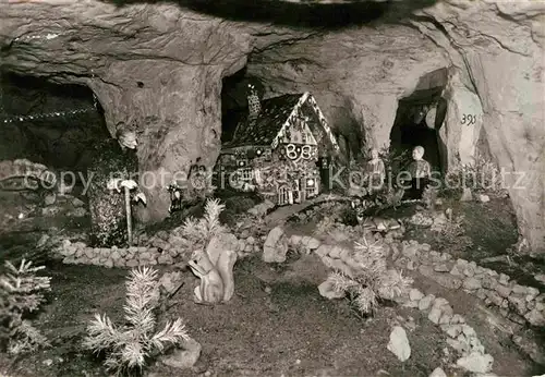 AK / Ansichtskarte Walldorf Meiningen Sandsteinhoehle Maerchenbild Kat. Walldorf Meiningen