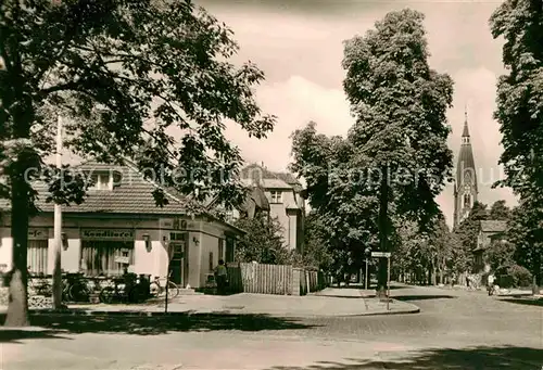 AK / Ansichtskarte Eichwalde Gruenauer Strasse Kirche Kat. Eichwalde