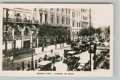 AK / Ansichtskarte Buenos Aires Avenida de Mayo Kat. Buenos Aires