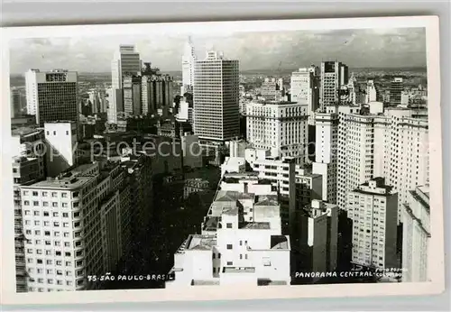 AK / Ansichtskarte Sao Paulo Panorama central Kat. Sao Paulo