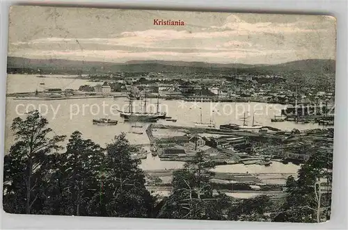 AK / Ansichtskarte Kristiania  Panorama  Kat. Daenemark