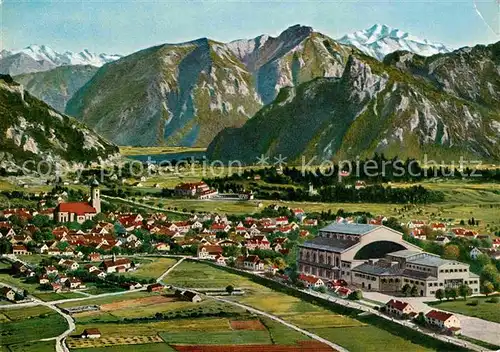 AK / Ansichtskarte Oberammergau Fliegeraufnahme Kofel Noth Kat. Oberammergau