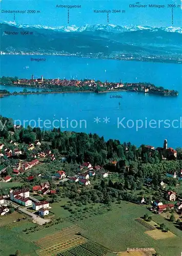 AK / Ansichtskarte Bad Schachen Lindau Fliegeraufnahme Kat. Lindau (Bodensee)