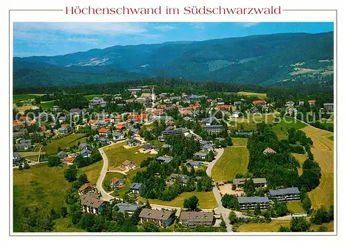 AK / Ansichtskarte Hoechenschwand Fliegeraufnahme Kat. Hoechenschwand