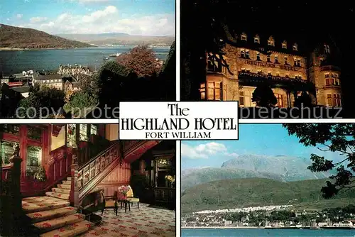 AK / Ansichtskarte Fort William Lochaber The Highland Hotel  Kat. Lochaber