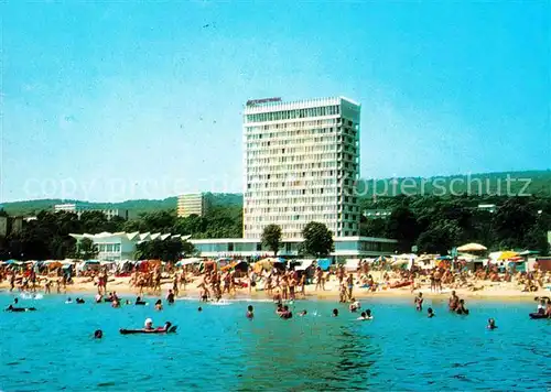 AK / Ansichtskarte Slatni Pjassazi Hotel International Strand