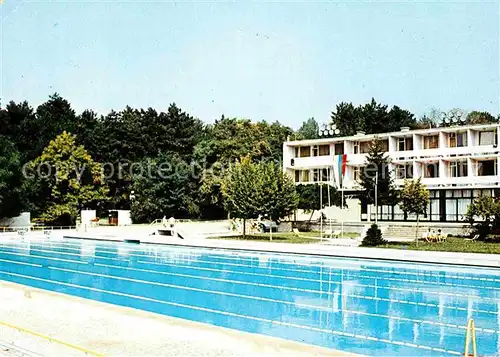 AK / Ansichtskarte Sandanski Wassersportschule Schwimmbad Kat. Bulgarien