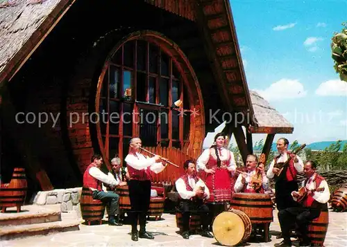 AK / Ansichtskarte Slantschev Brjag Restaurant Batchvata Volksmusikkapelle Kat. Bulgarien