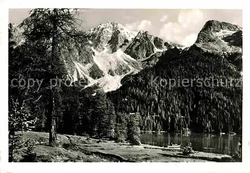 AK / Ansichtskarte Antholz Rasen Antholzer See Pustertal Dolomiten Lago di Anterselva Dolomiti