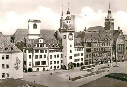 AK / Ansichtskarte Karl Marx Stadt Rathaus Kat. Chemnitz