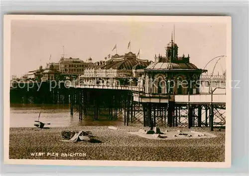 AK / Ansichtskarte Brighton East Sussex West Pier Kat. 