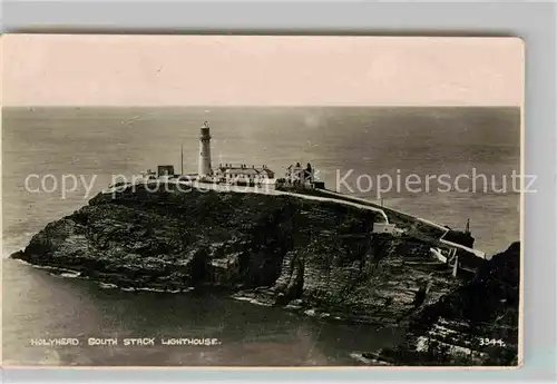 AK / Ansichtskarte Holyhead Town Leuchtturm  Kat. Isle of Anglesey