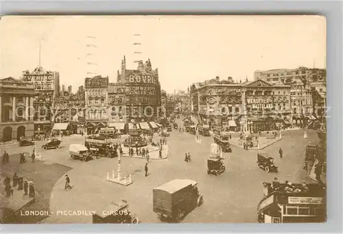 AK / Ansichtskarte London Picadilly Circus Kat. City of London