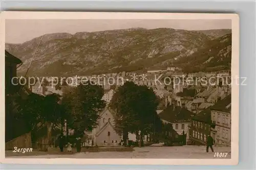 AK / Ansichtskarte Bergen Norwegen Teilansicht  Kat. Norwegen