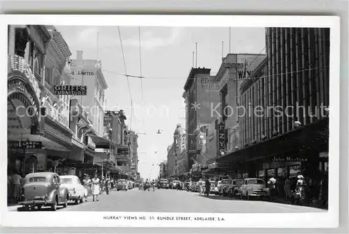 AK / Ansichtskarte Adelaide Rundle Street Kat. Adelaide