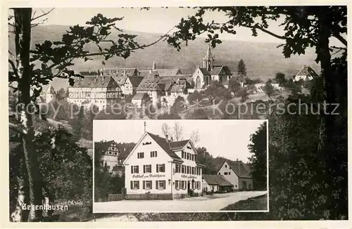 AK / Ansichtskarte Bebenhausen Tuebingen Gasthof zum Waldhorn  Kat. Tuebingen