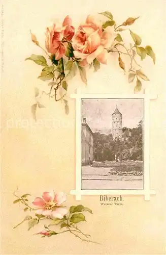AK / Ansichtskarte Biberach Riss Weisser Turm  Kat. Biberach an der Riss