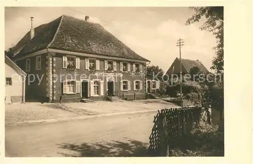 AK / Ansichtskarte Tengen Gasthof zum Adler  Kat. Tengen