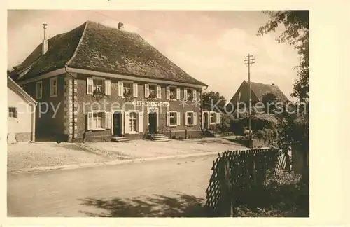 AK / Ansichtskarte Tengen Gasthof zum Adler  Kat. Tengen