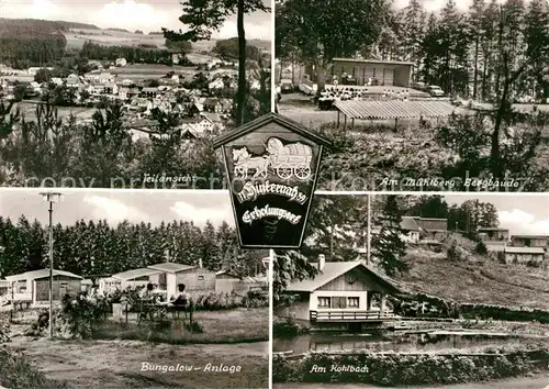 AK / Ansichtskarte Hinternah Teilansicht Muehlberg Bergbaude Bungalows Kohlbach Kat. Nahetal Waldau