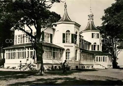 AK / Ansichtskarte Heiligendamm Ostseebad Sanatorium fuer Werktaetige Haus Weimar Kat. Bad Doberan