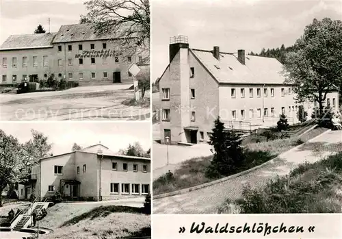 AK / Ansichtskarte Ehrenfriedersdorf Erzgebirge Ferienheim Waldschloesschen Kat. Ehrenfriedersdorf