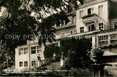 AK / Ansichtskarte Bad Koestritz Sanatorium der SVA Kat. Bad Koestritz