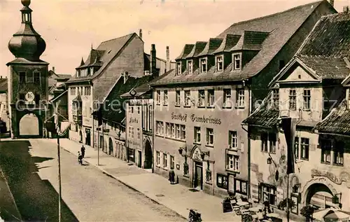 AK / Ansichtskarte Saalfeld Saale Blankenburger Strasse und Loch Kat. Saalfeld