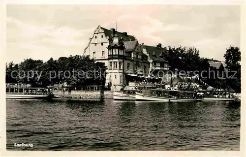 AK / Ansichtskarte Saalburg Saale Blick ueber die Saale Ausflugsdampfer Kat. Saalburg Ebersdorf