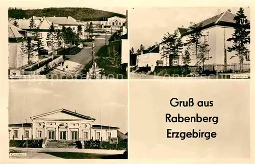 AK / Ansichtskarte Breitenbrunn Erzgebirge Rabenberg Kulturhaus Kinderheim Kulturhaus Kat. Breitenbrunn Erzgebirge
