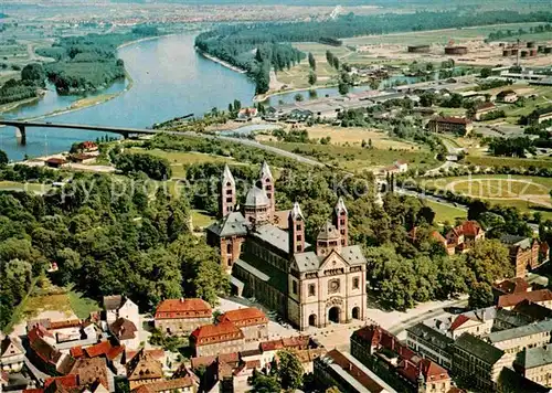 AK / Ansichtskarte Speyer Rhein Fliegeraufnahme Dom Kat. Speyer