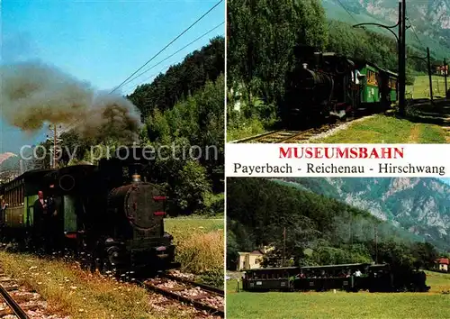 AK / Ansichtskarte Lokomotive Museumsbahn Payerbach Reichenau Hirschwang Kat. Eisenbahn