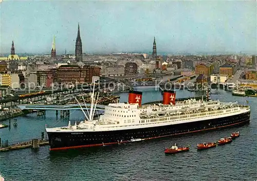 AK / Ansichtskarte Dampfer Oceanliner Hanseatic Hamburg  Kat. Schiffe