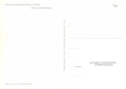 AK / Ansichtskarte Seilbahn Kampenwand Aschau  Kat. Bahnen
