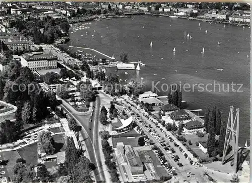 AK / Ansichtskarte Zuerich ZH Schweizer Gartenbau Ausstellung 1959 Fliegeraufnahme