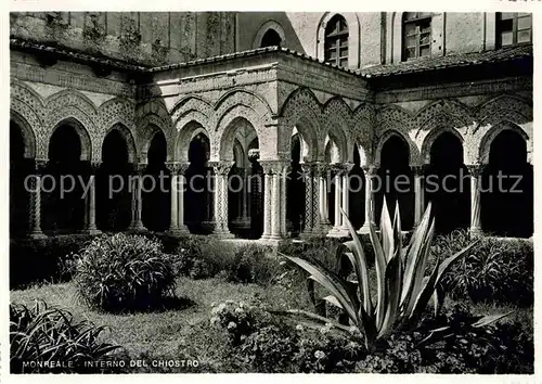 AK / Ansichtskarte Monreale Interno del Chiostro Kat. Italien