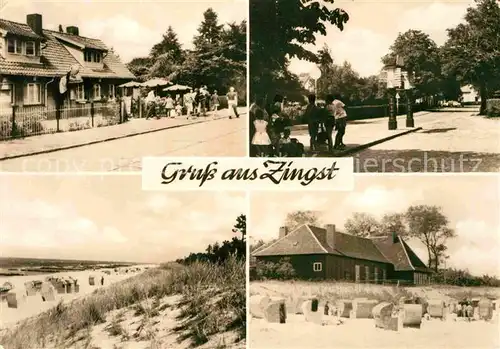 AK / Ansichtskarte Zingst Ostseebad Strand Ortspartie Kat. Zingst Darss