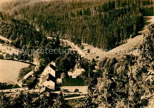 AK / Ansichtskarte Blauenthal Erzgebirge Fliegeraufnahme Kat. Eibenstock