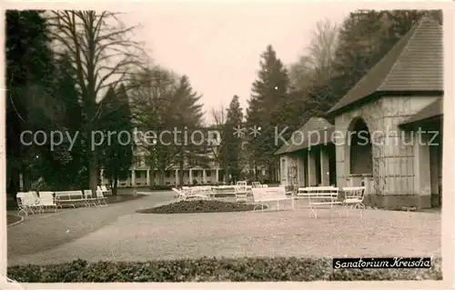 AK / Ansichtskarte Kreischa Sanatorium Kat. Kreischa Dresden